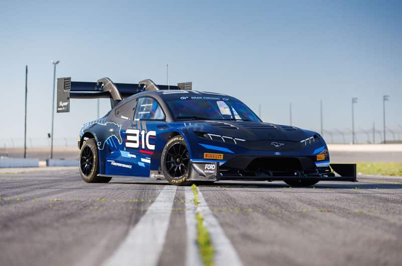 Electric super mustang mach-e demonstrator