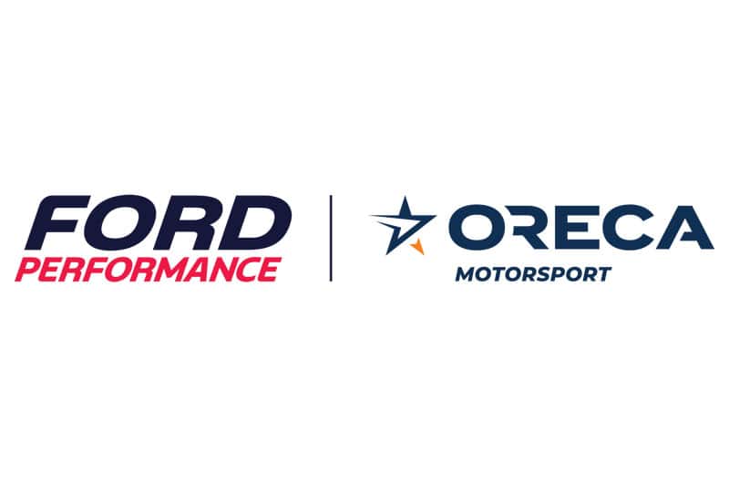 Ford Performance and ORECA logos