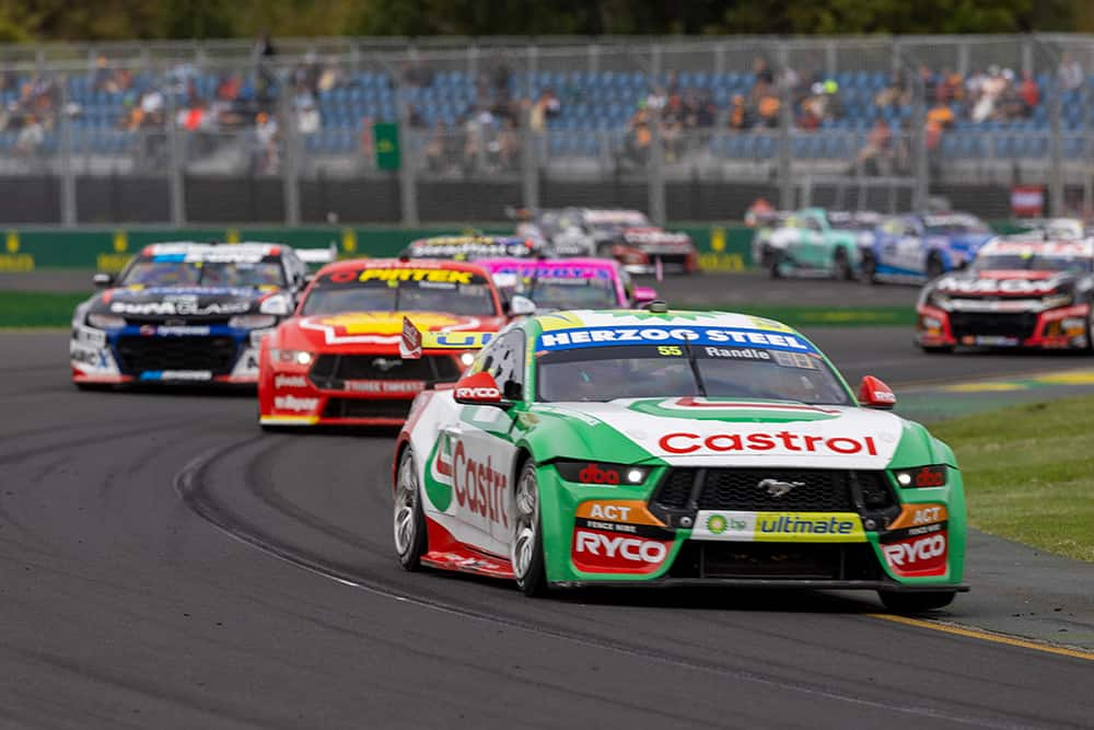 Mustang Superscars on track in Melbourne