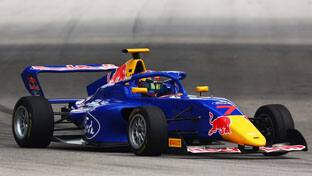F1 car on the track