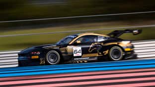 Mustang GT3 on the track