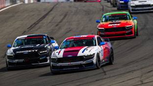 Mustangs on the track