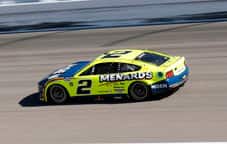 Mustang on the track
