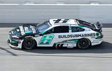 Mustang on the track