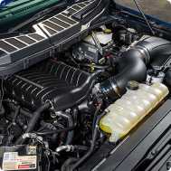 Close-up of motor engine