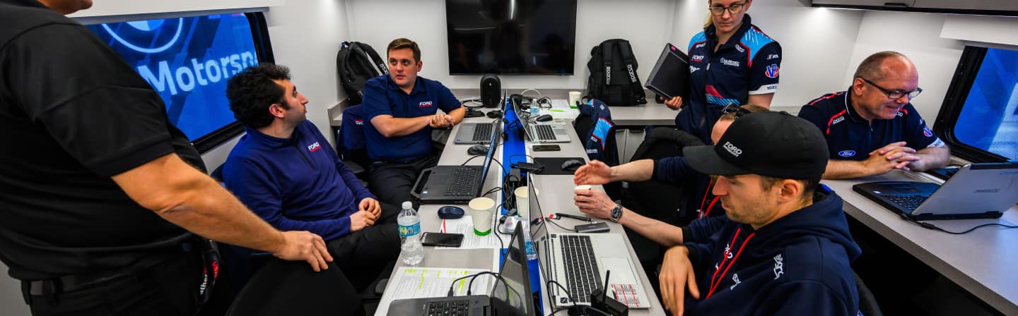 Ford Performance technicians and experts at the call center waiting for your call