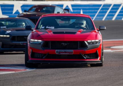 Red Mustang Dark Horse