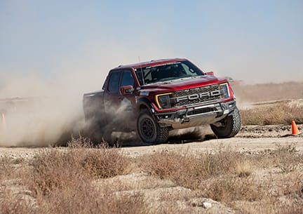 F-150 Raptor in action