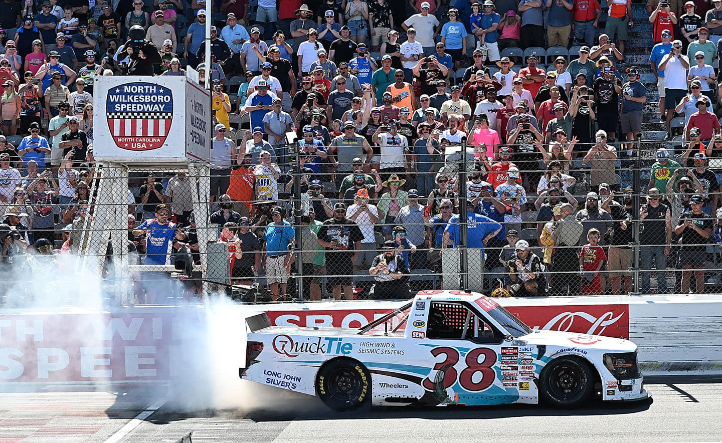 F-150 on track Smith in victory lane