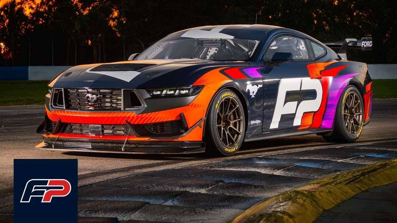 Video of the 2024 Mustang GT4 that was Bred to Race
