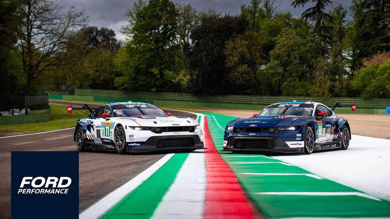 Video of the 2025 WEC Imola with the Mustang GT3