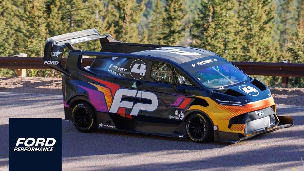 Video of the SuperVan 4.2 Taking on Pikes Peak