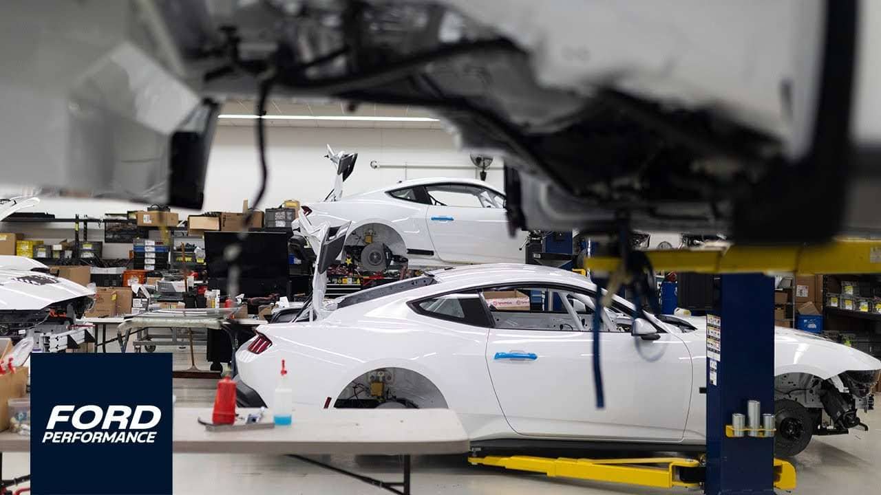 Video of The Birth of a Mustang ® Dark Horse™