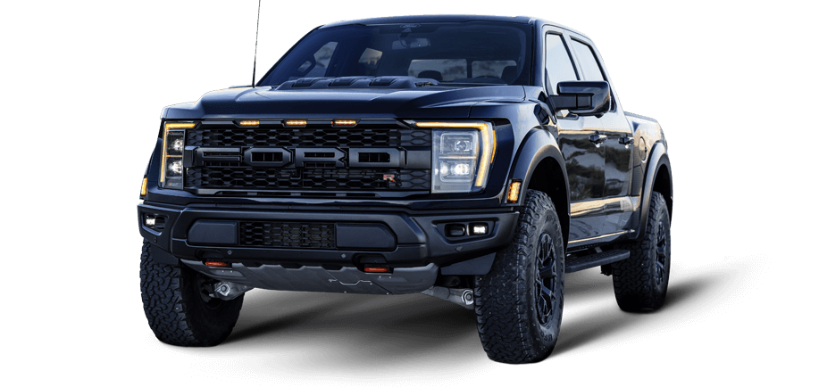 A blue F-150® Raptor® R™ truck