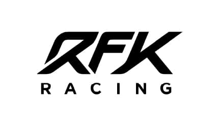 White card with the RFK Racing logo