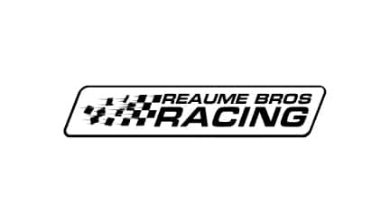 White card with the Reaume Brothers Racing logo