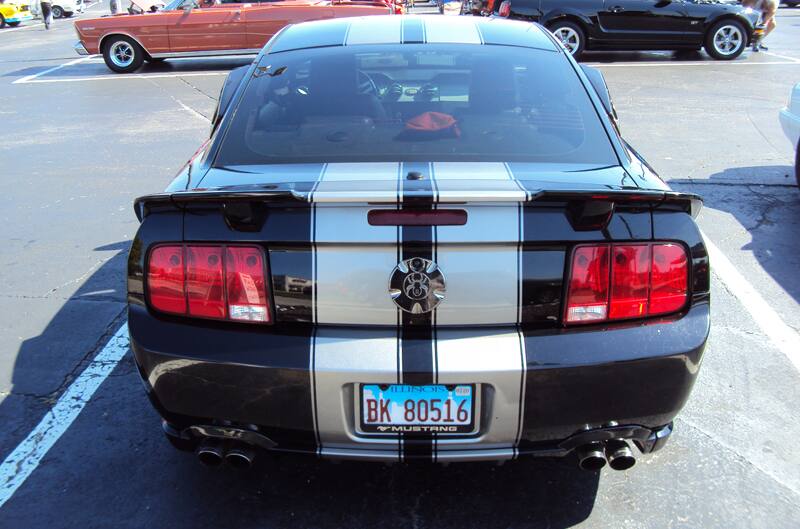 Black Widow Mustang