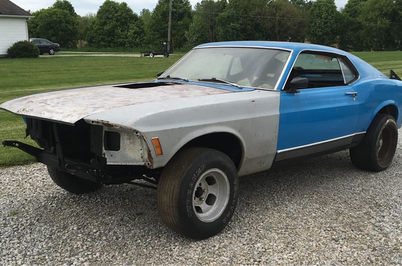 1970 mustang coupe custom