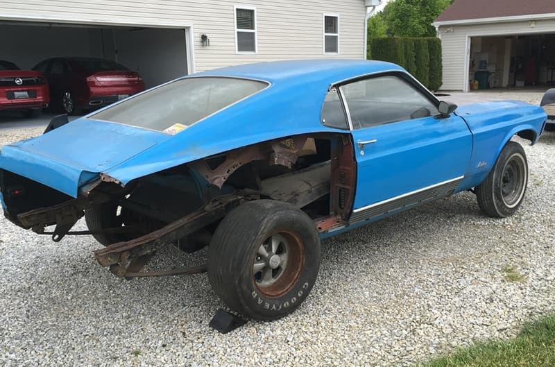 1970 mustang coupe custom