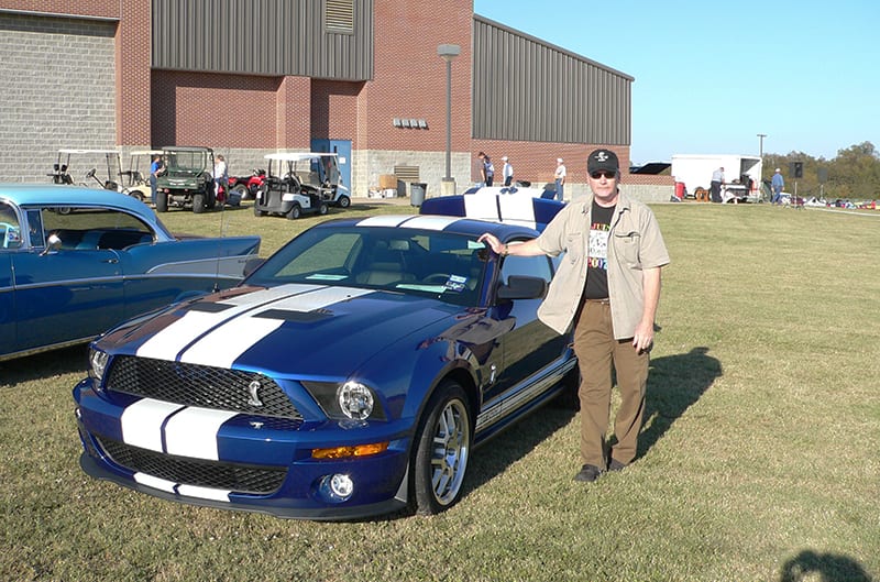 Jim's 2010 GT500 Blue and White