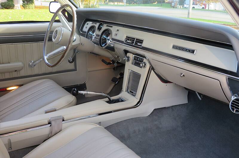 Interior of Cougar