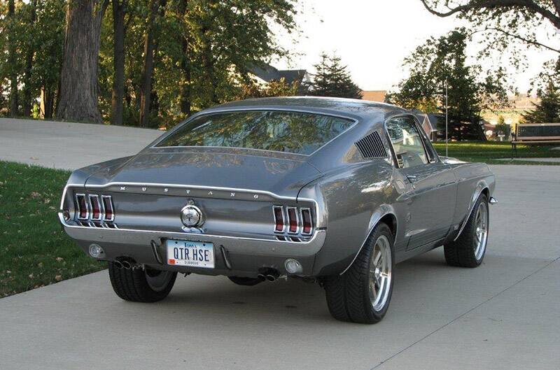 1967 Mustang Rear three quarter photo