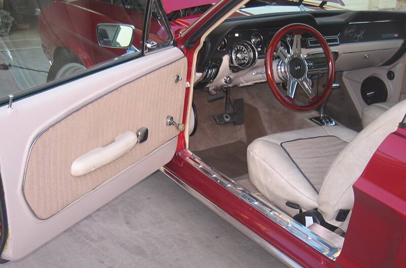 Interior Photo from drivers side with door open