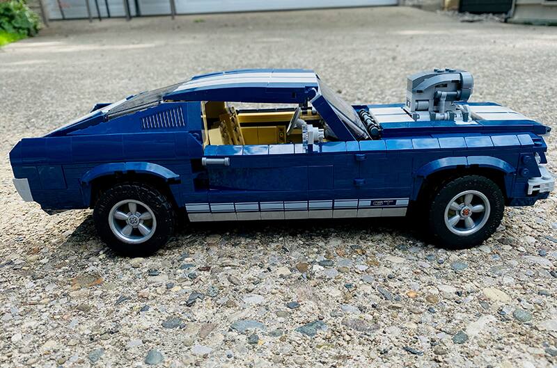 Lego's 1967 Ford Mustang kit challenges builders with 1,500 pieces