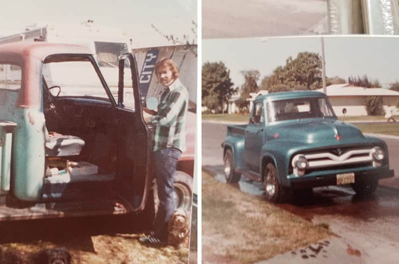 1955 Ford F-100 - Lucky Blue