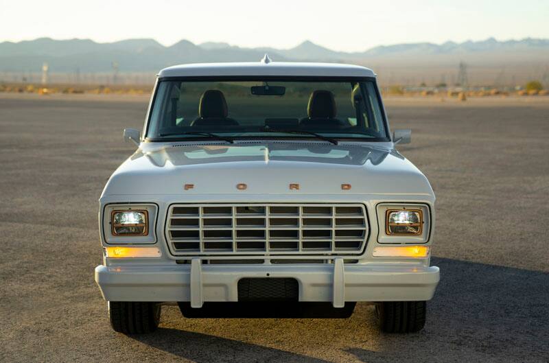 Head on shot of F100 Concept