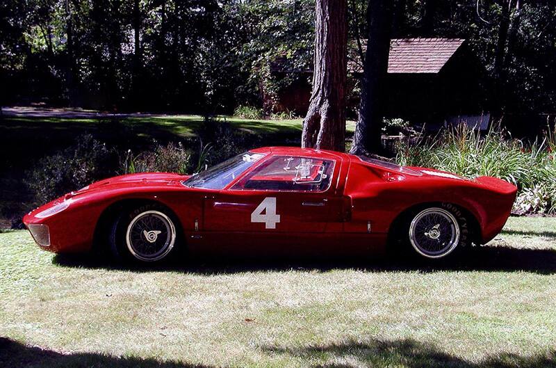 Red 1960s Ford GT