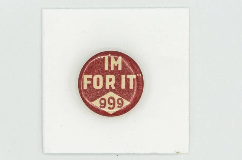 button of 999