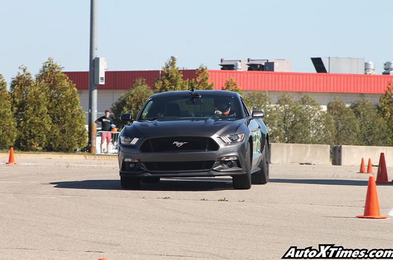 S550 Mustang at Auto cross