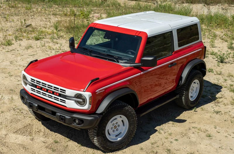 Bronco Heritage red