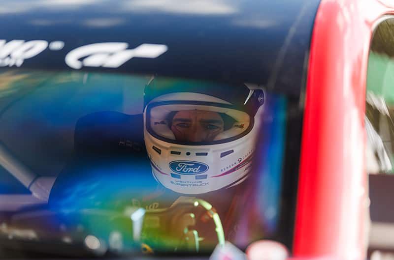 Romain Dumas in the Ford F-150 Lightning SuperTruck