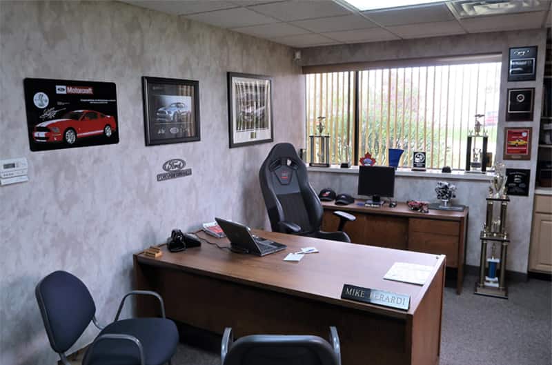 A look inside Mike Berardi's office