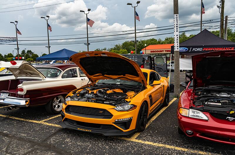 2018 ROUSH Jackhammer in orange fury