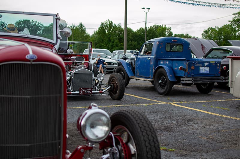 Old ford's at Gorno Ford