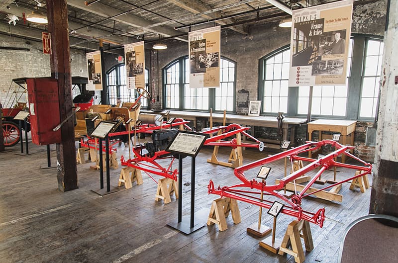 Ford Model T building process frame shop