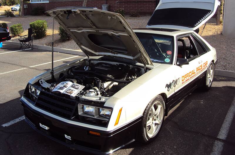 Four-eyed Foxbody Mustang