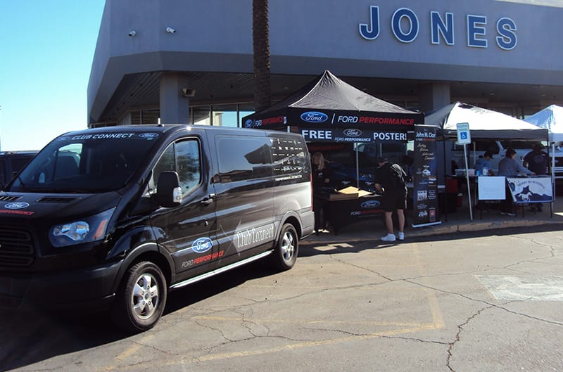 Ford performance Enthusiast display