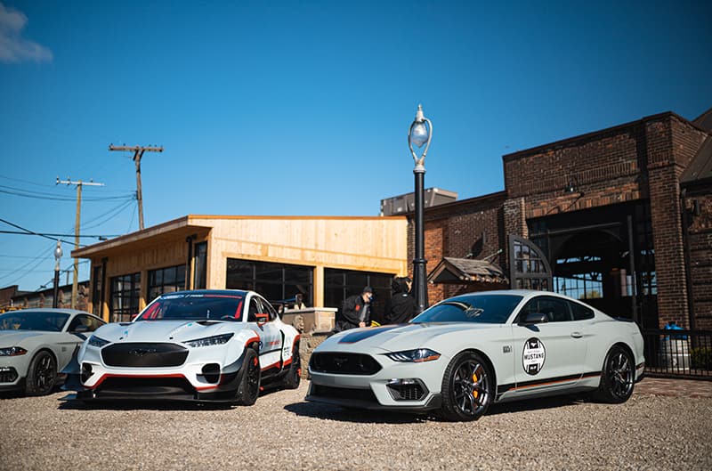 2021 Mach 1 Mustang and Mach-E 1400