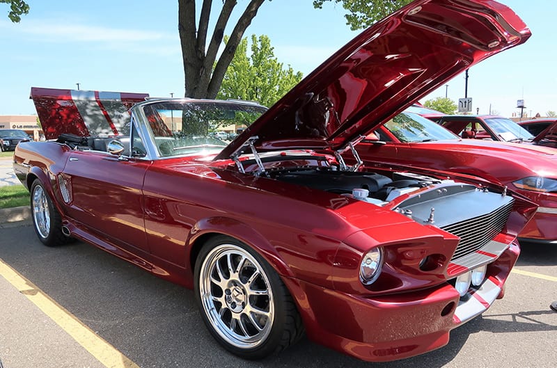 Fully custom 1960s Mustang convertible