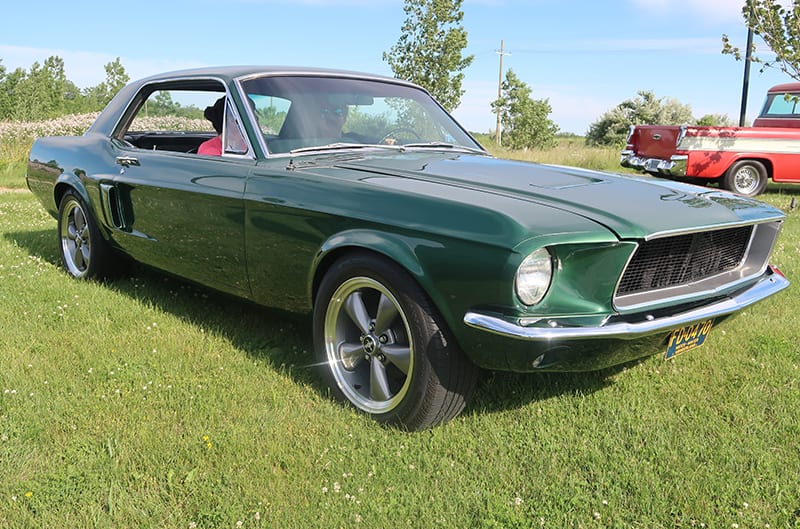 Green 1966 Mustang