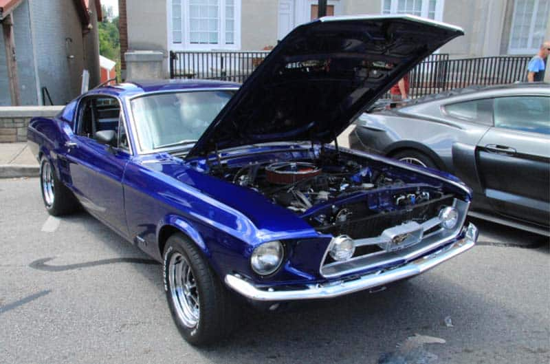 '60s Blue Mustang