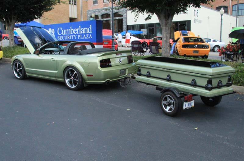 3v Mustang Green