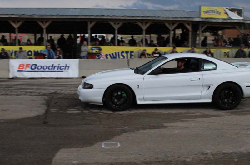 White SN95 on Track