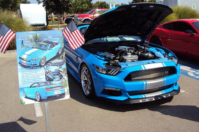 Grabber Blue Mustang S550