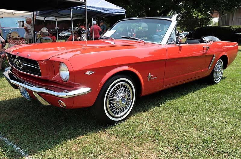 Red '60s Mustang