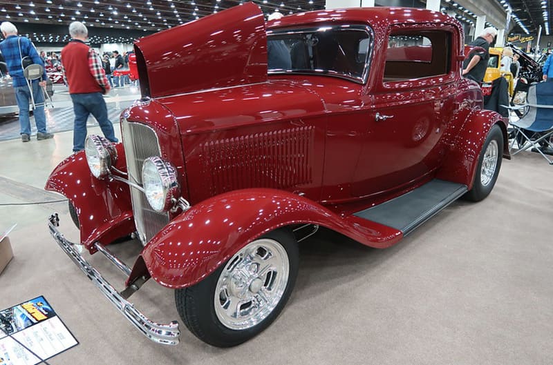Red 1930s Ford